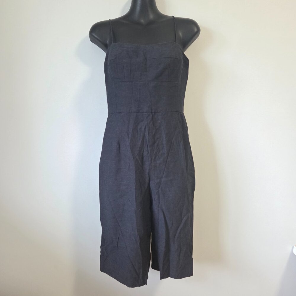 Club Monaco Linen Romper Jumpsuit